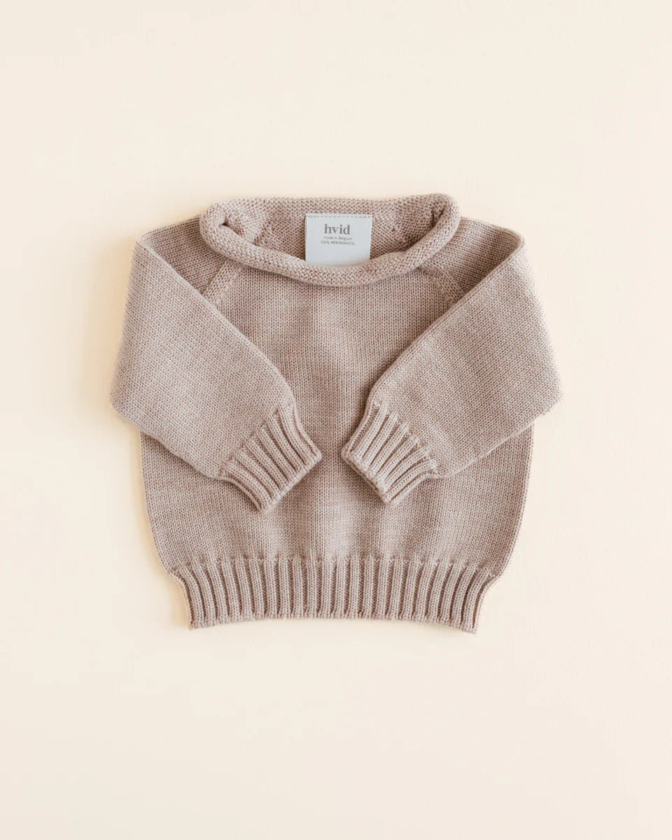 Hvid sweater Georgette - Sand
