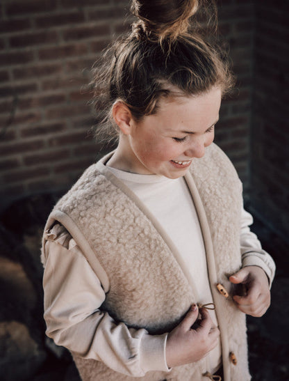 Alwero bodywarmer Alpen Junior - English tea