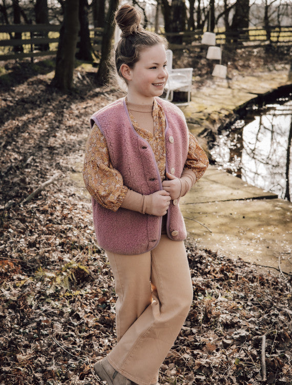 Alwero bodywarmer Po Junior - Venetian pink