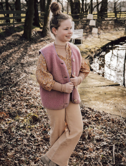 Alwero bodywarmer Po Junior - Venetian pink