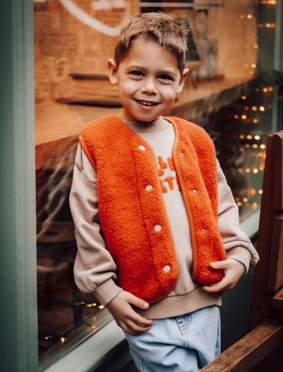 Alwero bodywarmer Tyb light Junior - Coral