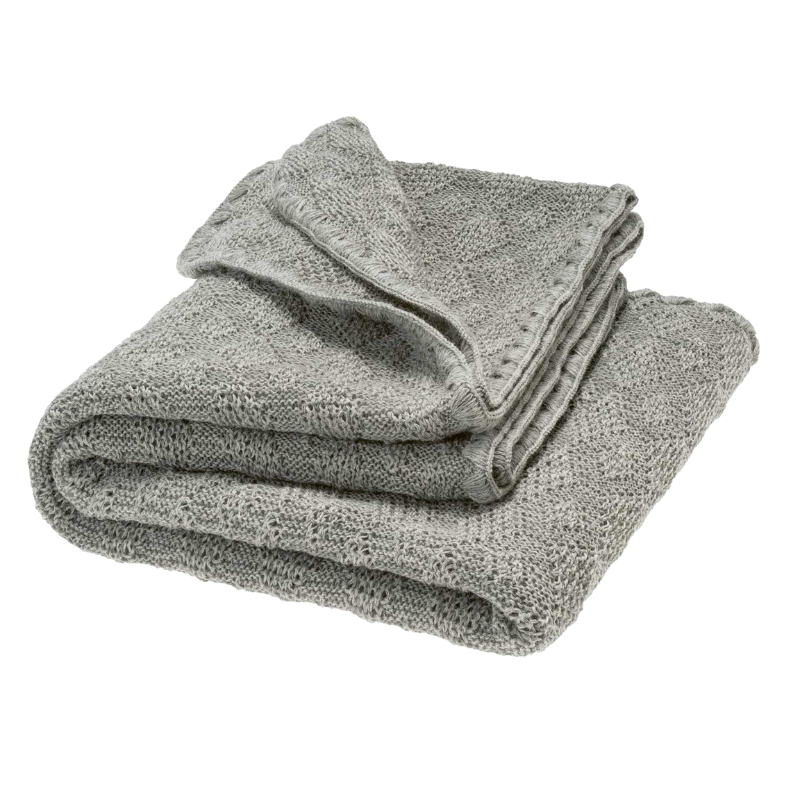 Disana wollen babydeken - Grey