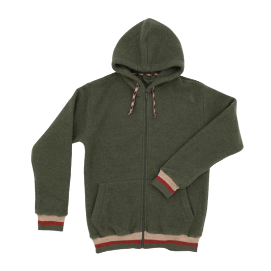 Engel Natur wolfleece heren vest - Reed melange