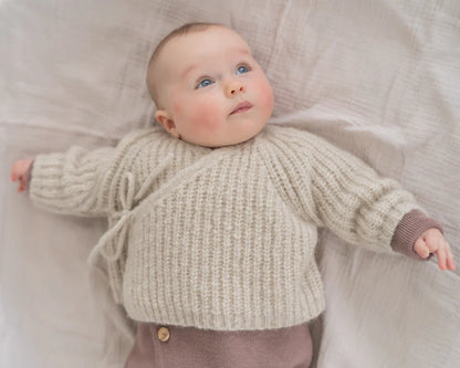 HALFEN alpaca baby wikkelvestje - Beige