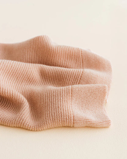 Hvid deken Gust - Apricot
