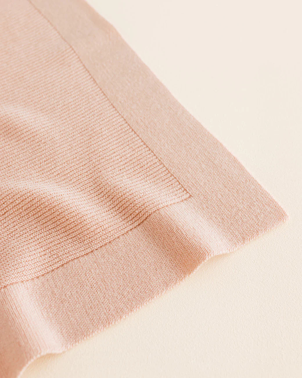 Hvid deken Gust - Apricot