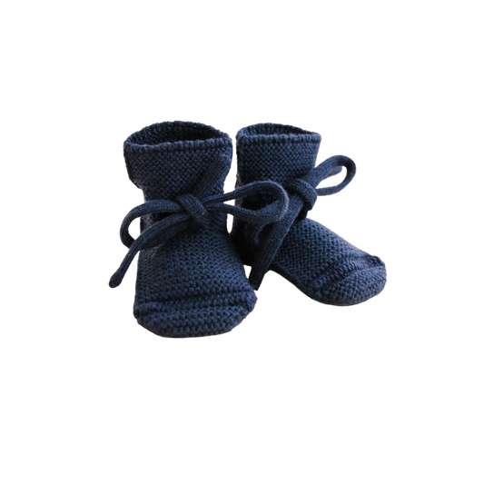 Hvid slofjes - Blue