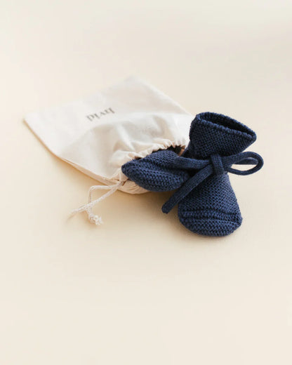 Hvid slofjes - Blue