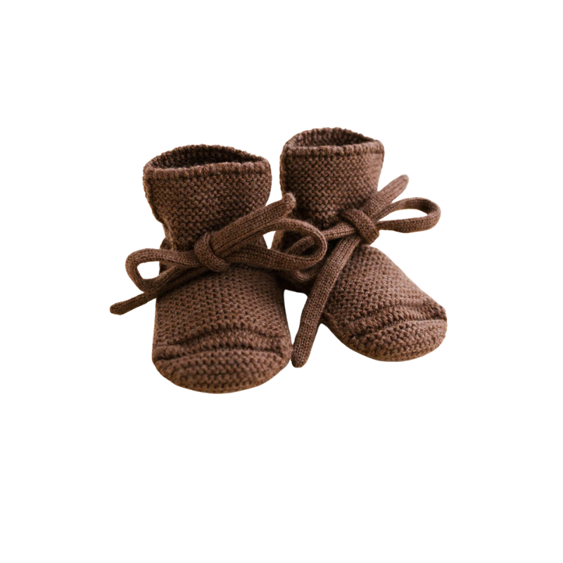Hvid slofjes - Mocha