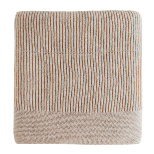 Hvid deken Gaston AW25/26 - Beige