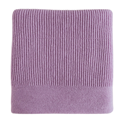 Hvid deken Gaston AW25/26 - Lavender