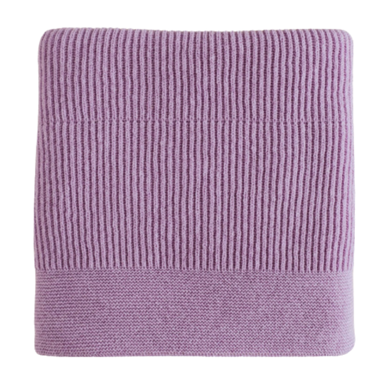 Hvid deken Gaston AW25/26 - Lavender