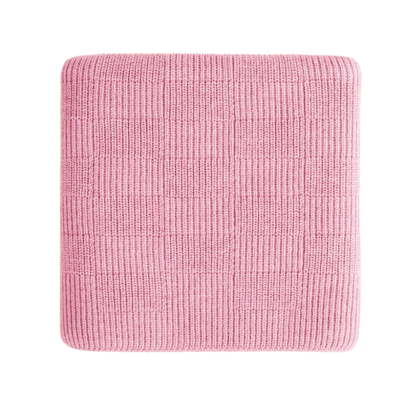 Hvid deken Ivy AW25/26 - Cotton candy