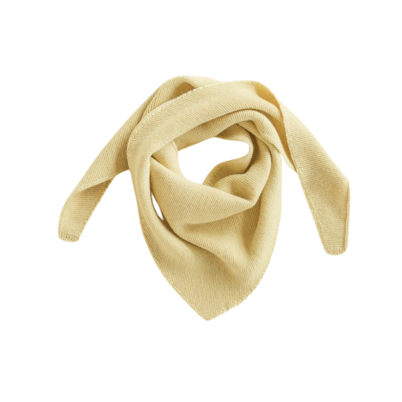Hvid sjaal Josephina - Light yellow
