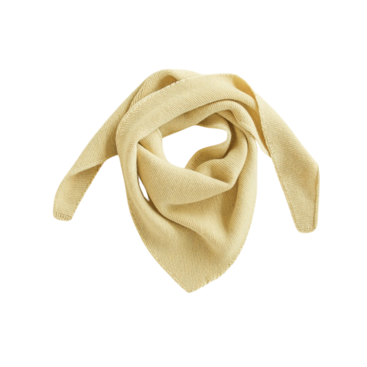 Hvid sjaal Josephina - Light yellow