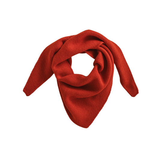 Hvid sjaal Josephina - Red