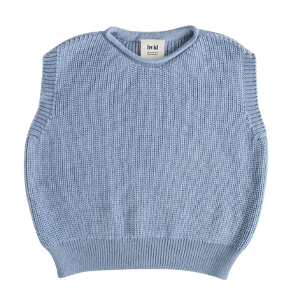 Hvid Harvey kids - Light blue