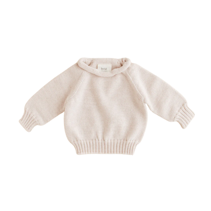Hvid sweater Georgette - Cream