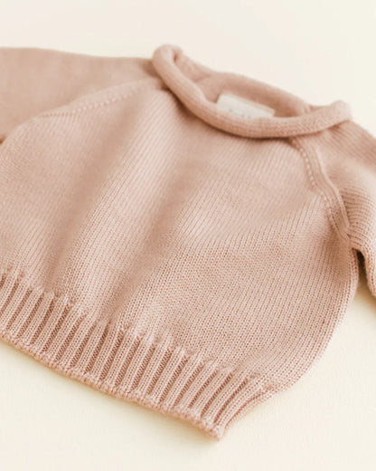 Hvid sweater Georgette - Apricot