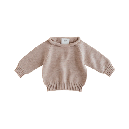 Hvid sweater Georgette - Sand