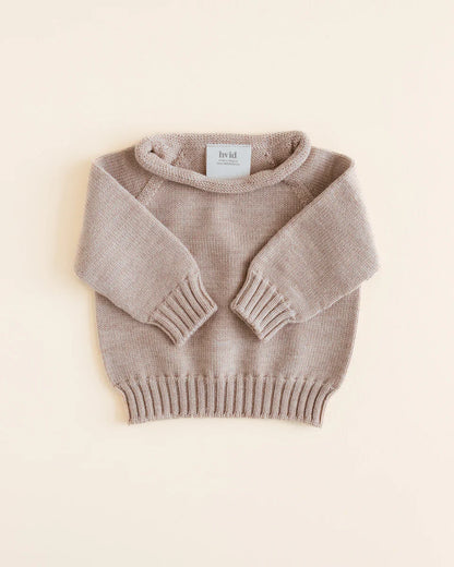 Hvid sweater Georgette - Sand