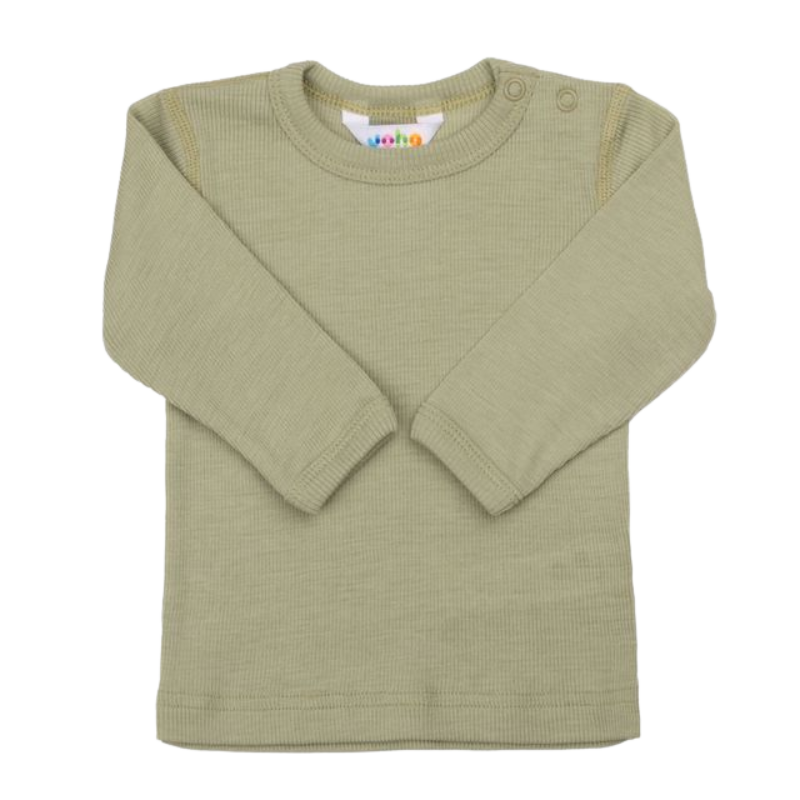 Joha wol/zijde longsleeve AW25/26 - Nature park