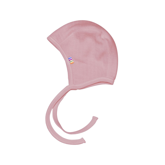 Joha wollen strikmutsje - Old rose