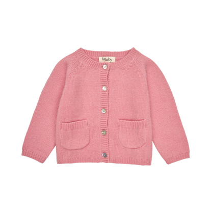 Lalaby kasjmier baby cardigan Bobbie – Sorbet