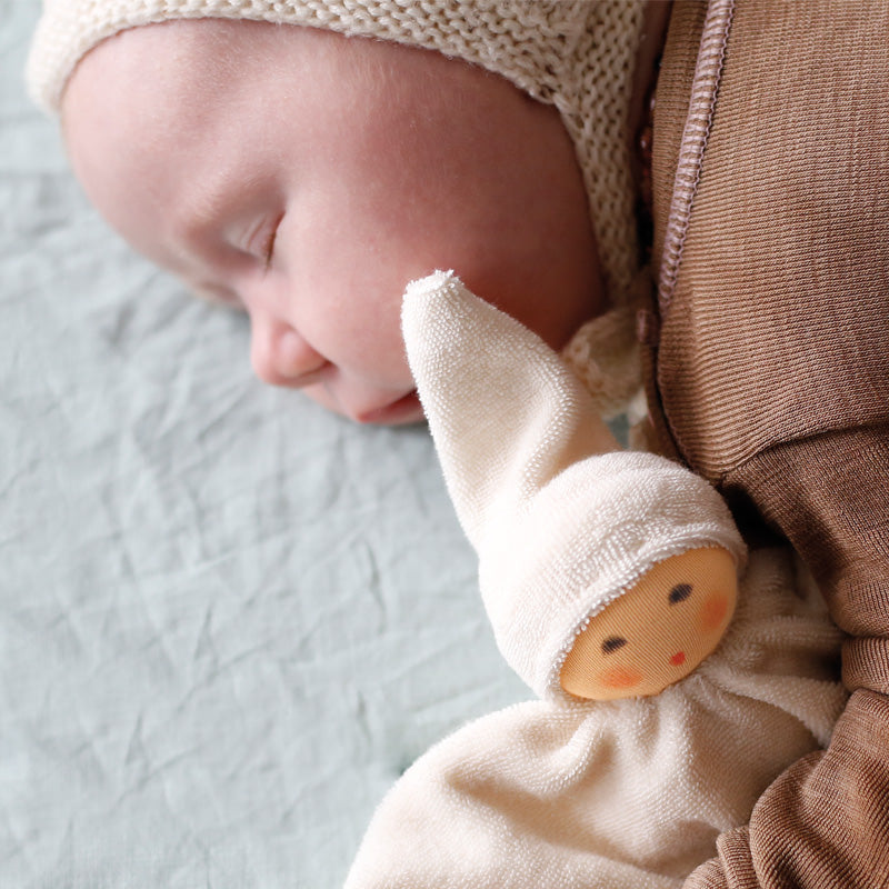 Nänchen Natur knuffeldoekje Nuckel – Natur