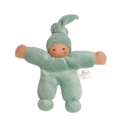 Nänchen Natur knuffelpopje Pimpel - Salbei