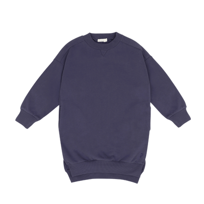 Phil & Phae chunky sweaterdress bio katoen - Dusk Blue