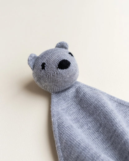 Hvid Teddy Tokki - Grey Melange