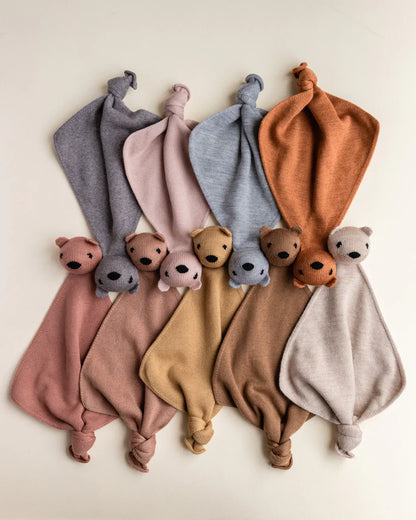 Hvid Teddy Tokki - Grey Melange